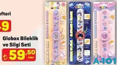 GLOBOX BİLEKLİK VE SİLGİ SETİ fiyat ve kampanya bilgisi